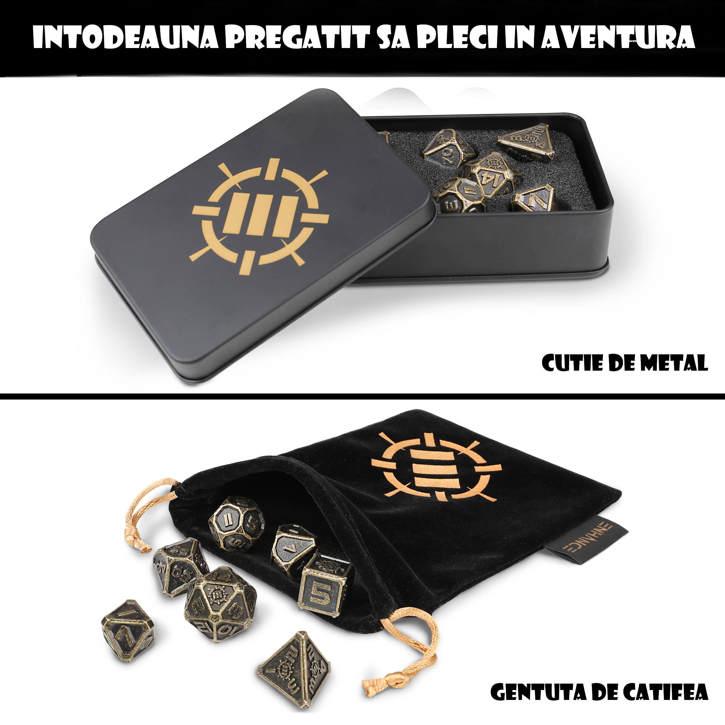 Set Zaruri Metalice Ancient Bronze DnD ENHANCE