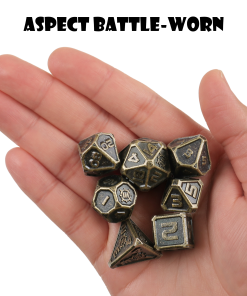 Set zaruri metalice DnD Ancient Bronze 4