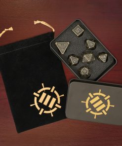 Set zaruri metalice DnD Ancient Bronze 8