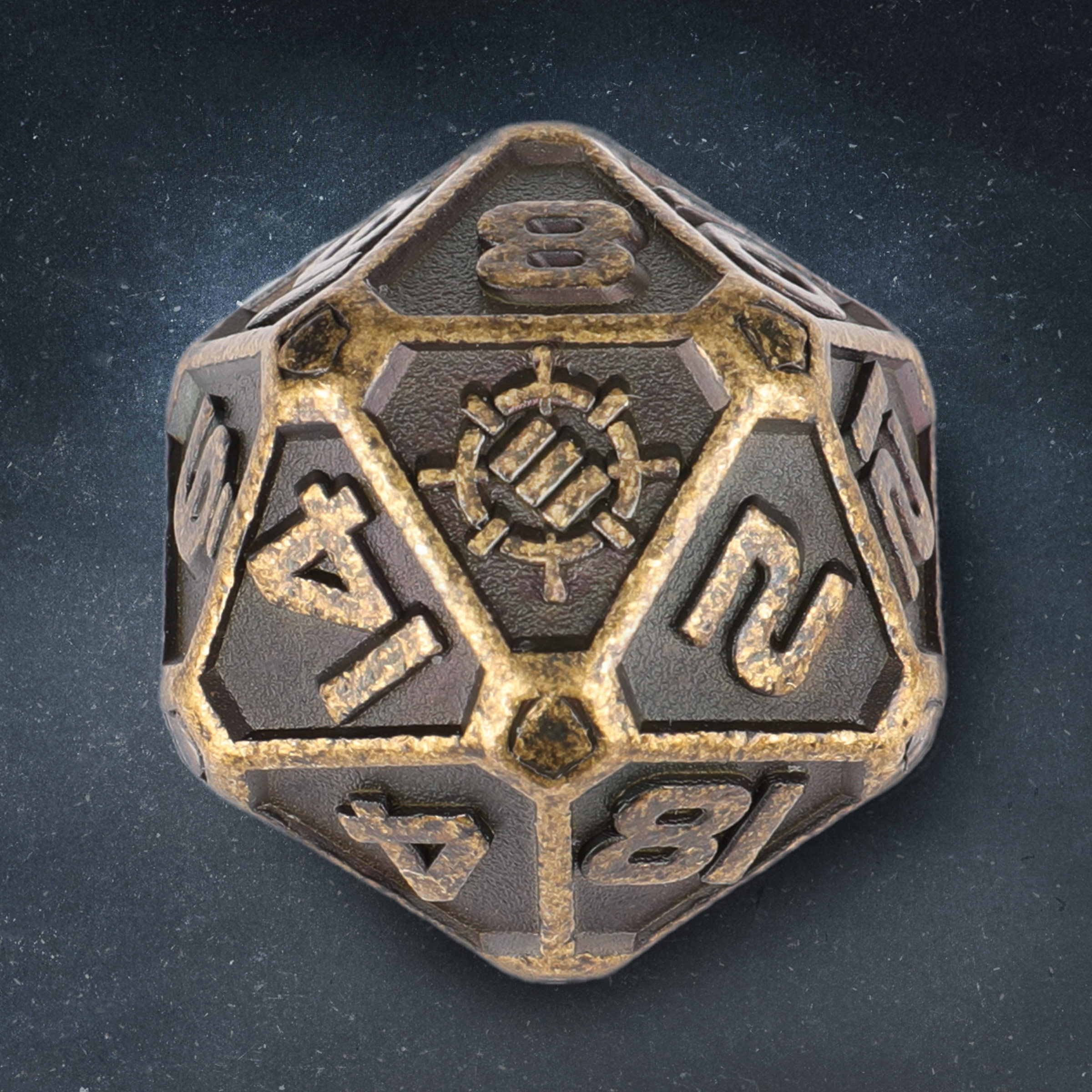 Set zaruri metalice DnD Ancient Bronze 9