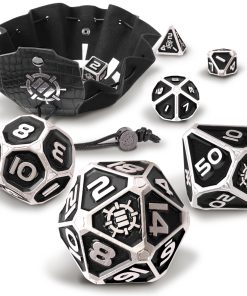 Set zaruri metalice DnD Collector’s Edition Black 1