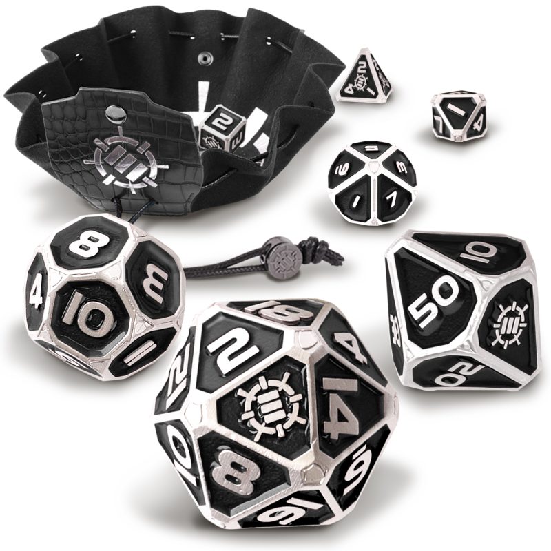 Set Zaruri Metalice DnD Collector's Edition Black ENHANCE
