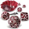 Set zaruri metalice DnD Collector’s Edition Red 1