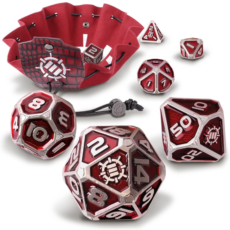 Set Zaruri Metalice DnD Collector's Edition Red ENHANCE