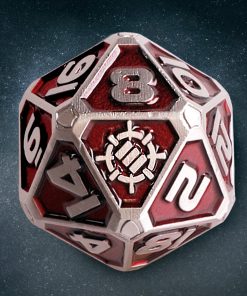 Set zaruri metalice DnD Collector’s Edition Red 9