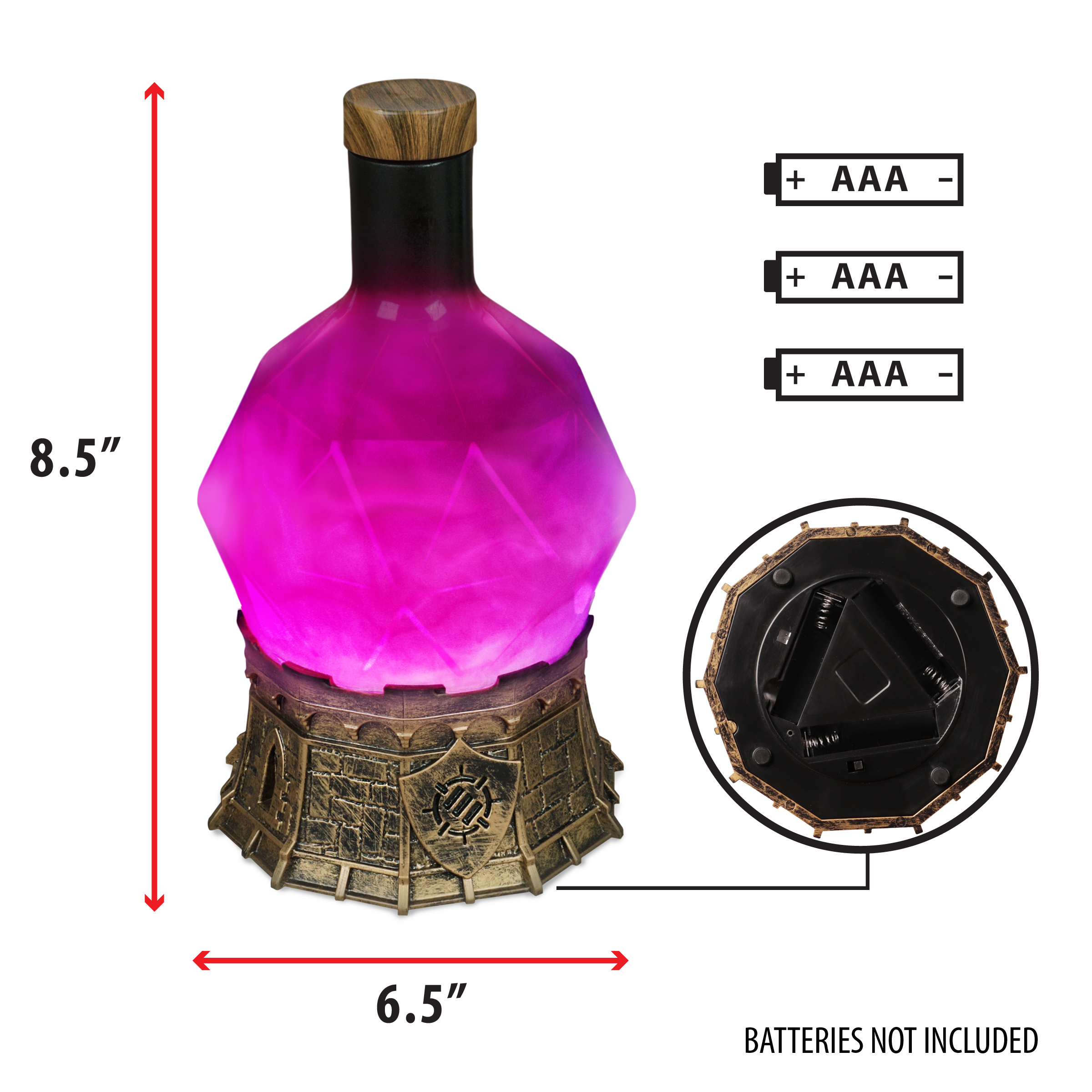 Lampa Potiunea Vrajitorului - Mov 2