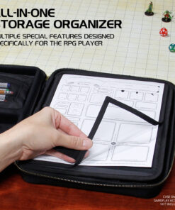 Geanta Organizator RPG Canvas Black ENHANCE All in one